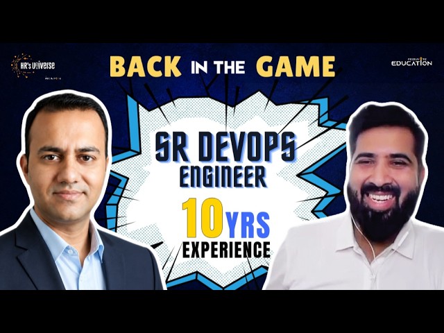 Senior DevOps Engineer, Vineet Mock Interview | Back in The Game Ep 2 ⎸ AWS, Kubernetes, Jenkins