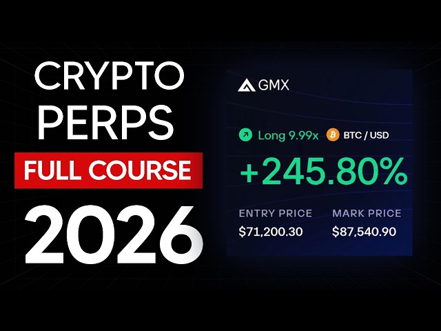 Crypto Perps Trading Tutorial 2026 For Beginners (Leverage Trading Crypto Full Course)