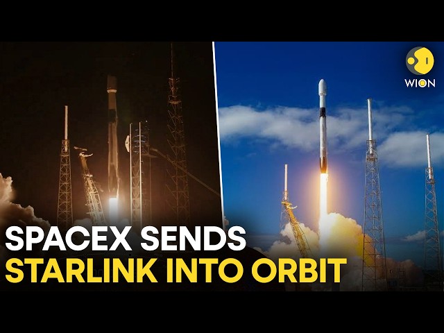 SPACEX STARLINK LAUNCH LIVE:  SpaceX Launches Latest Batch Of Starlink Satellites From California