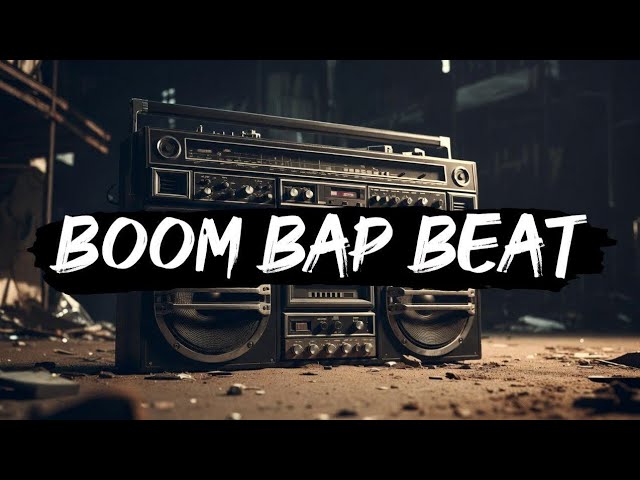 90s FreeStyle Rap Song Beat Old Skool Rap Beat | Hard Kick and Snare Boom Bap Instrumental