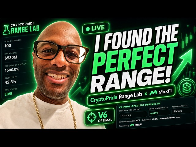 I Built My Own LP Range Tool… And It Found the Perfect MaxFi Range! 🔥 #maxfi #crypto #defi #passive