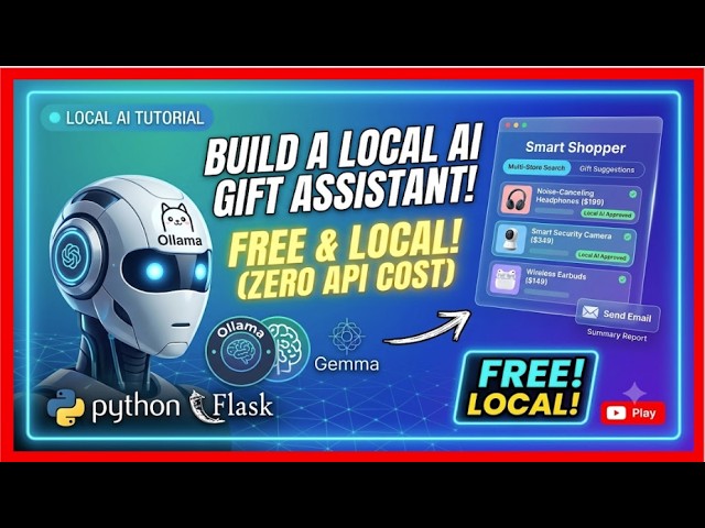 FREE Local AI Gift & Shopping Assistant  #ai #LocalAI #shopping #AITutorial #gift