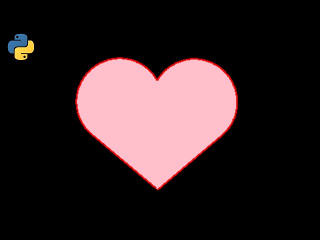 Python Turtle - Love Heart Tutorial