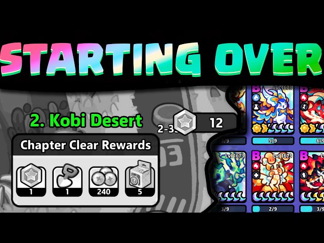 Clash of Critters - i HAD to START Over... Will i Ever PLAY my P2W Account again???