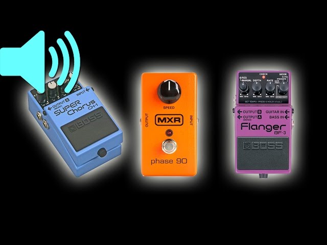 Chorus, Flanger, and Phaser - Voice-like Sound Test
