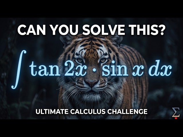 Solving the Integral of tan(2x)sin(x) dx | Advanced Calculus | Smooth Integrals