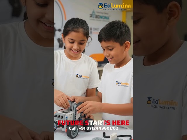 What If Your Child Could Build a Robot? | AI & Robotics for Kids | @EdluminaExcellenceCenter