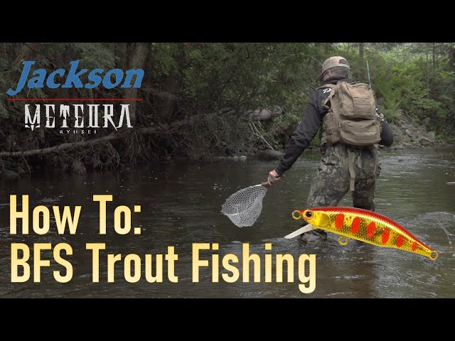 How to Use Trout Lures for BFS Trout Fishing  - 22 Aldebaran BFS / Jackson Meteora 45