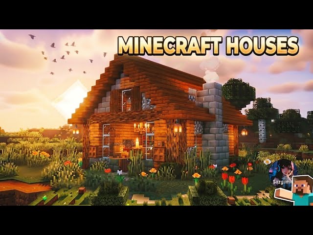Top 3 😱 Minecraft houses ✨modern mention ♥️ modern Villa ☘️Japanese 🌸 house 