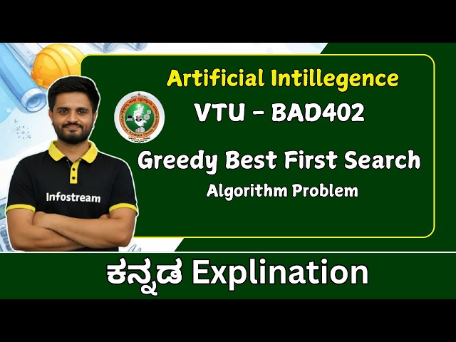 Greedy Best First Search | Artificial Intelligence