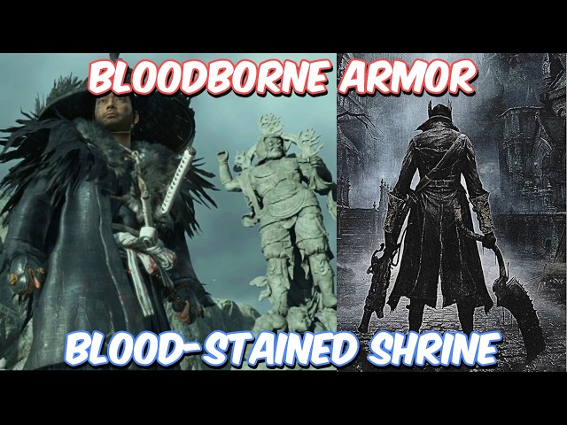 How to Get the BLOODBORNE Armor (Blood-Stained Shrine) | GHOST OF TSUSHIMA IKI ISLAND DLC
