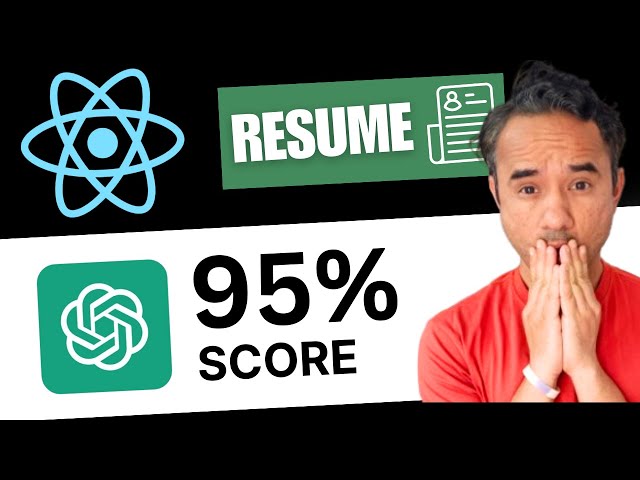Best React Resume to Get More Interview Calls: AI Approved (ChatGPT ATS Score 95%)