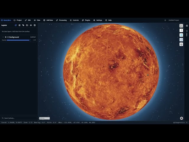 Planetary Mapping in the Browser with GeoLibre
