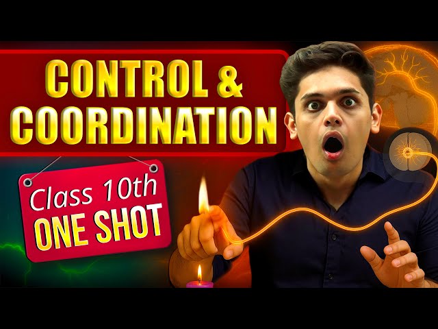 Control and Coordination 🔥| CLASS 10 Science | NCERT Covered| Prashant Kirad
