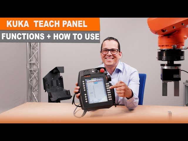 KUKA SmartPad explained | The Robotics Channel