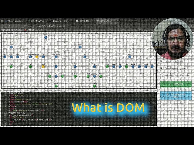 What is the Document Object Model