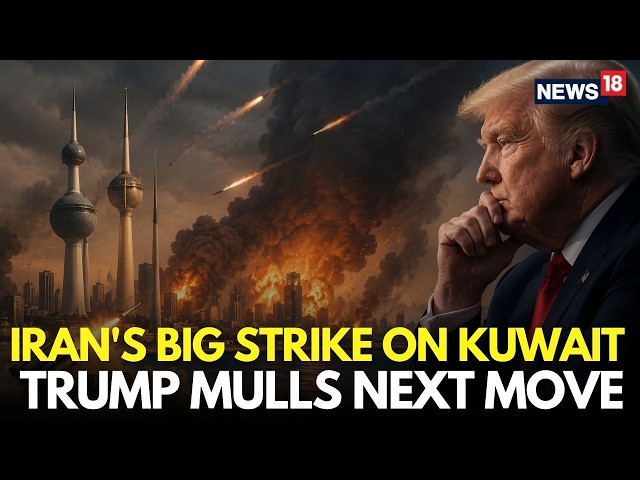 Iran War LIVE | Iranian Strikes Damage Kuwait Airport; Trump Weighs Resuming Military Strikes | N18G