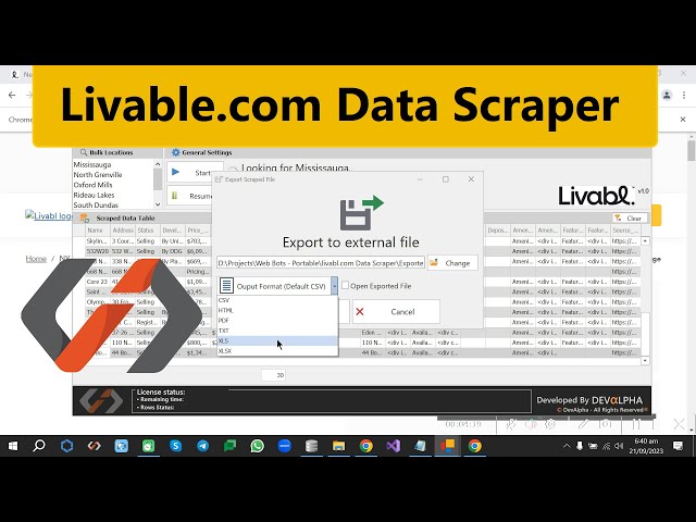 Livable.com Data Scraping Bot