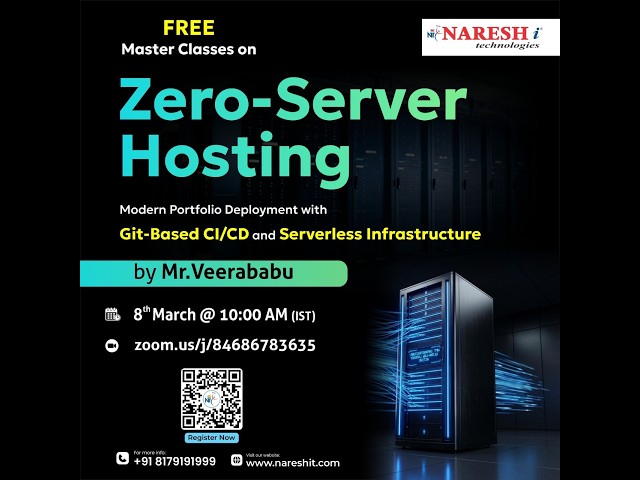 Zero-Server Hosting: Modern Portfolio Deploymentwith Git-Based CI/CD and Serverless Infrastructure
