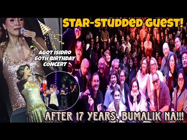 MEGA STARS, NAGSAMA-SAMA PARA KAY AGOT ISIDRO! THE STORY OF A.I. CONCERT REVEAL