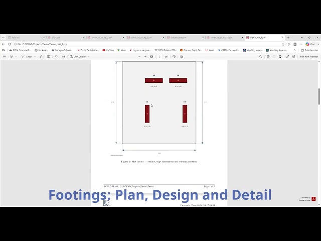 RCFAD Structural Design Software Demo video