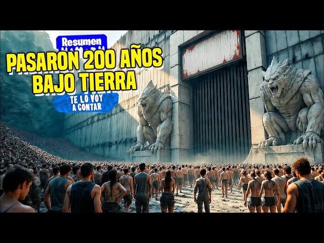LOS HUMANOS HAN VIVIDO 200 AÑOS BAJO TIERRA, HASTA QUE | RESUMEN