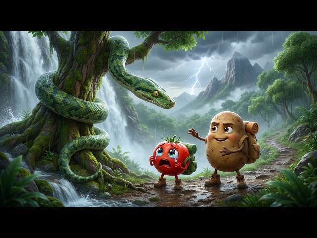 Giant Crocodile Attacked Tomato! The Ending Will Make You Cry | Forest Stories | Emotional Stories 🐊