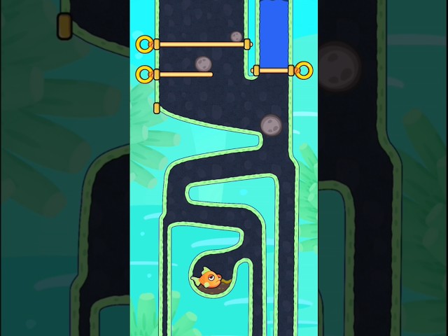 Save the fish 🐟🦈 156 🎮 Random Candy #shorts #fishdom