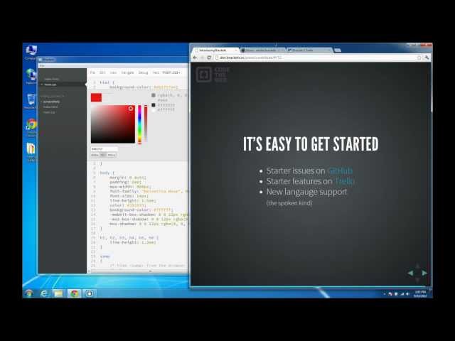Brackets : Code the Web