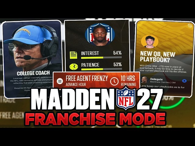 Madden 27 Franchise Mode Tips You NEED To Know