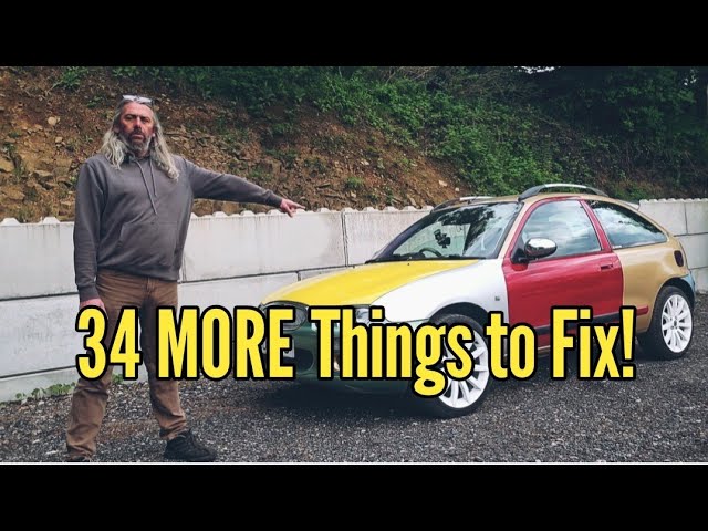 34 more things to fix: A rundown of pending jobs to complete on my weird car. 