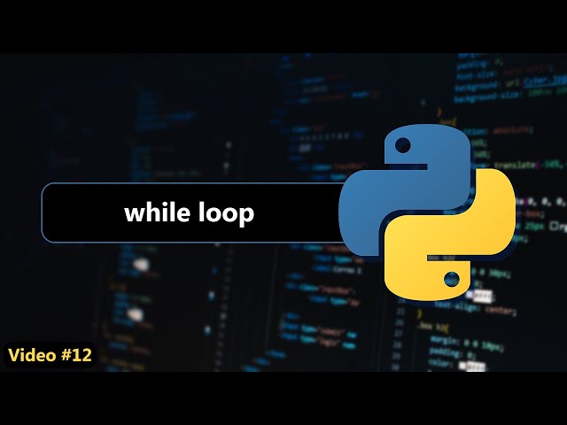 while true: keep coding