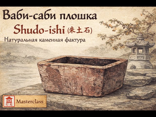Wabi-sabi Bowl · Shudo-ishi (朱土石)Decorative Techniques | Masterclass