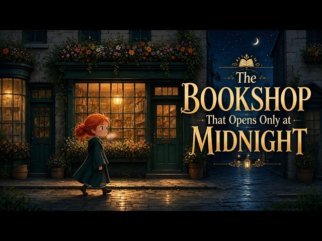 The Bookshop That Opens Only at Midnight | A Sleep Story for Sleepless Nights