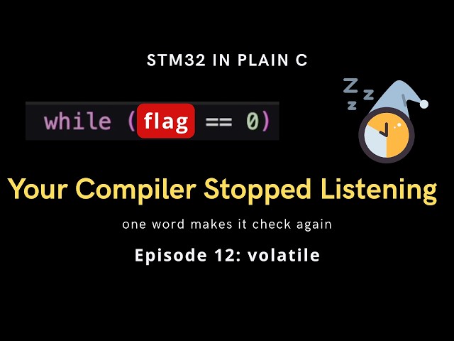 Why the Compiler Deletes Code You Needed (volatile in C)