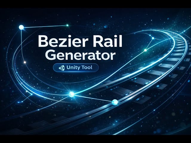 [Unity] Bezier Rail Generator