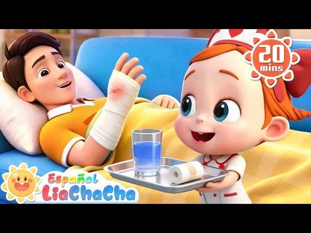 Papi se Lastimó | LiaChaCha en Español - Canciones Infantiles