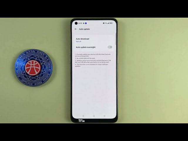 How to enable/disable Automatic software update on OPPO Reno7 Android 13