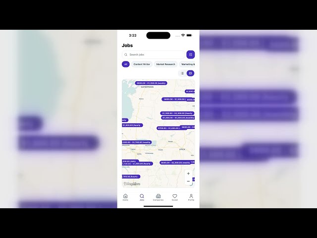 Botble JobBoard - React Native Job Board App for Botble | Map Search, Employer Portal, Dark Mode