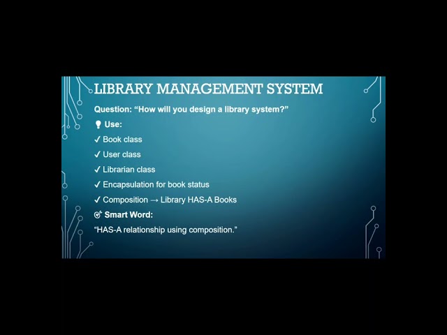 OOPS Scenario Questions Explained | Interview Ready 🔥