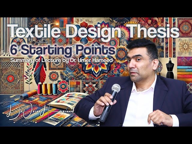 Starting a Textile Design Thesis? Watch This First!