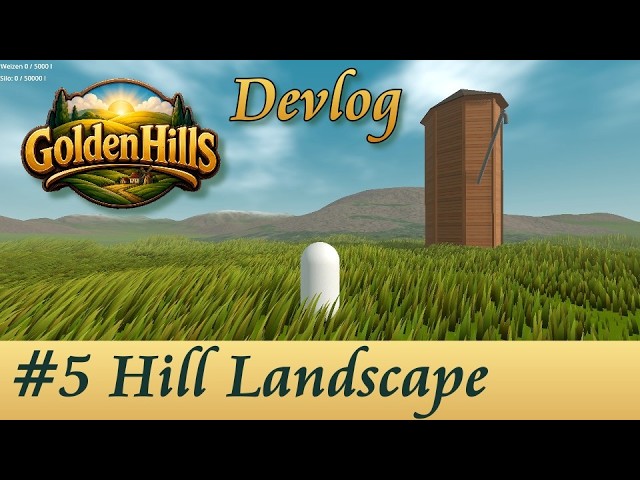 Devlog #5: New Landscape and Timberframes (my own game in Godot)