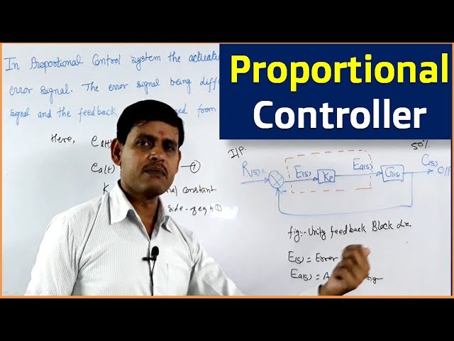 Proportional Controller in Hindi || Proportional Controller in Control Engineering -