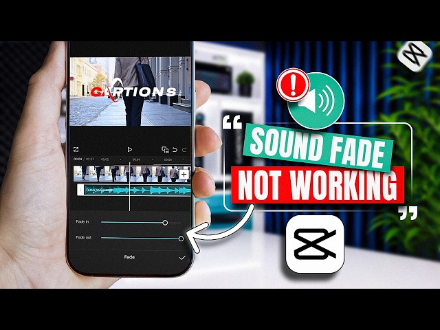 CapCut Audio Fade Not Working? Here's the Fix on iPhone!