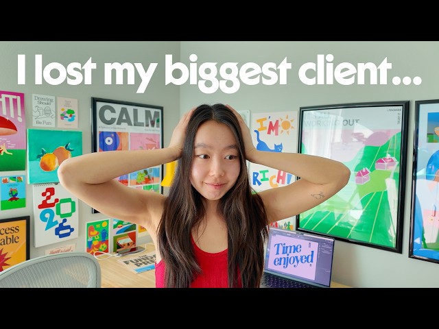 what it's really like to be a freelance graphic designer in 2026 (unfiltered vlog)