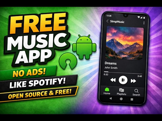 Best Free Music Player for Android (Open Source, No Ads)