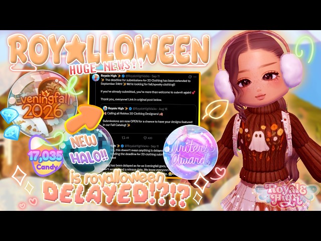 LAST WEEKS NEWS THIS WEEK 🎃 ROYALLOWEEN DELAYED!?👀 | Royale High