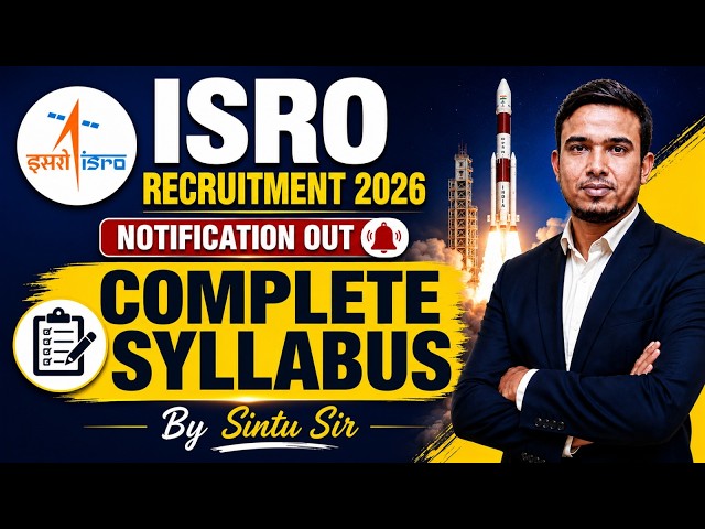 ISRO Syllabus 2026 | ISRO Complete Syllabus for Assistant, UDC, JPA & Stenographer | Full Details