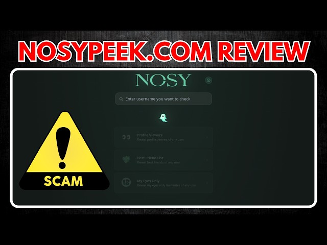 NosyPeek.com Review – LEGIT or SCAM?