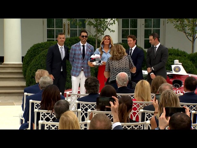 First Lady Melania Trump, IndyCar teaming up